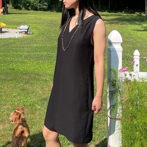Size 4 Black Professional Formal Dress